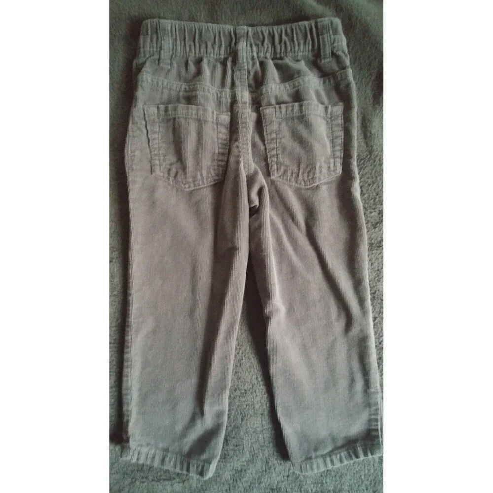 pants 3T Sears jeans boys or girls Tough Skins slate gray corduroy toddler